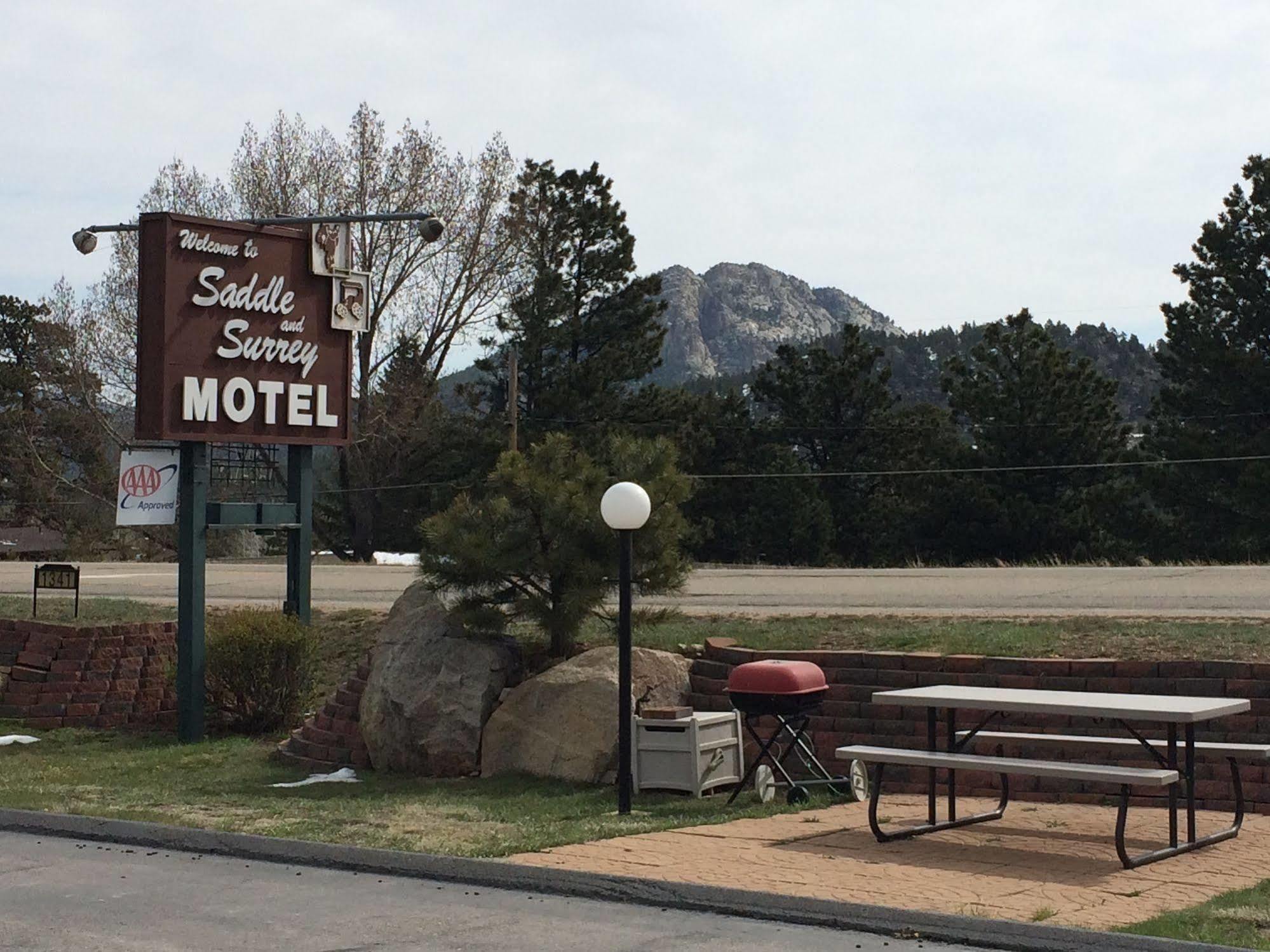 Saddle & Surrey Motel Estes Park Exterior foto